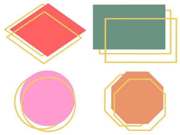 Download Modern Abstract Geometric Shape Banner - Premium Bundle