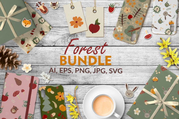 Download Forest Patterns Bundle - Forest Collection