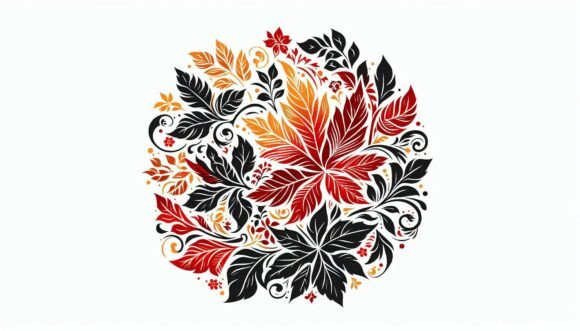 Download Autumn Foliage Illustration - Autumn Collection