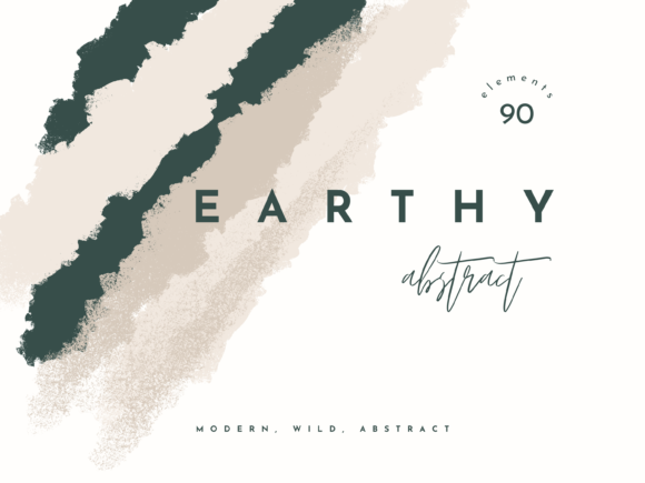 Download Earthy Modern Abstract Shapes - Modern abstract Collection