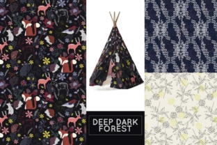 Download Forest Patterns and Clipart - Vector - Forest Collection