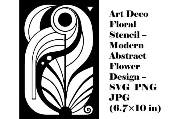 Download Modern Abstract Flower Deco - Modern abstract Collection