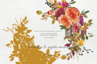 Download Autumn Colors Floral Clipart - Autumn Collection