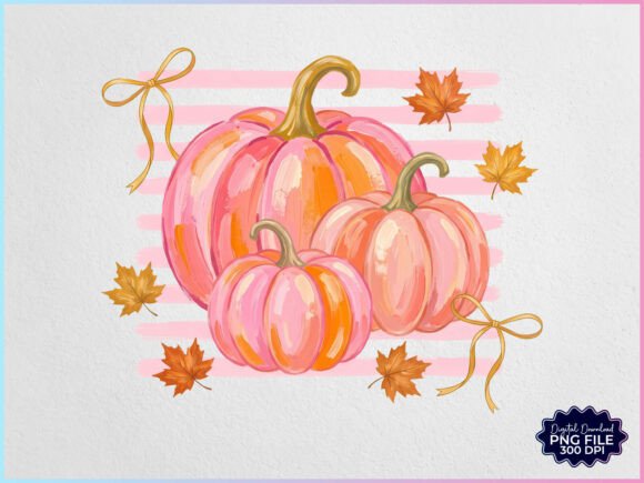Download Preppy Autumn Fall Pumpkin Coquette PNG - Autumn Collection