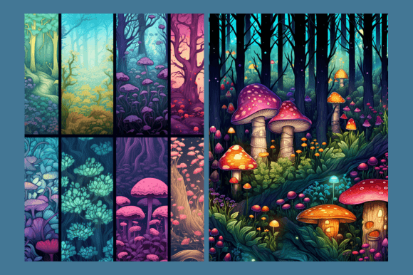 Download Enchanted Forest Patterns - Forest Collection