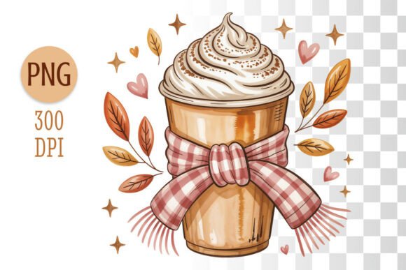 Download Pumpkin Spice Latte Clipart Autumn PNG - Autumn Collection